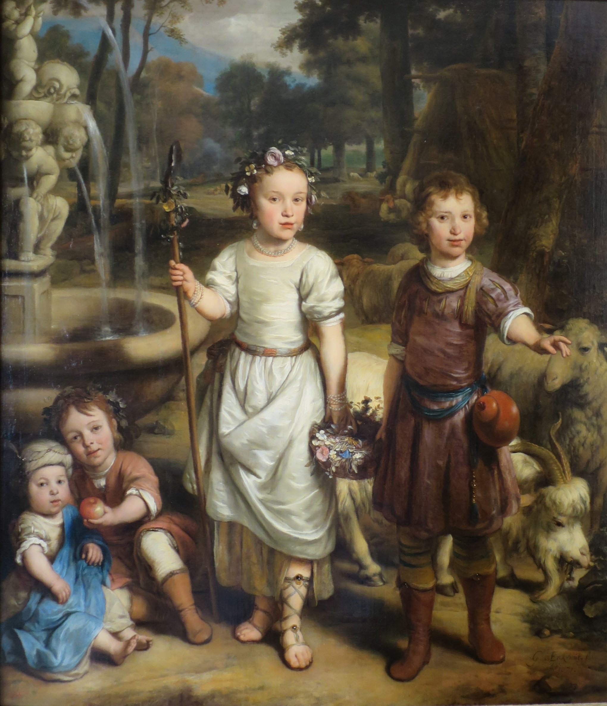 Gerbrand van den Eeckhout, Children in a Park