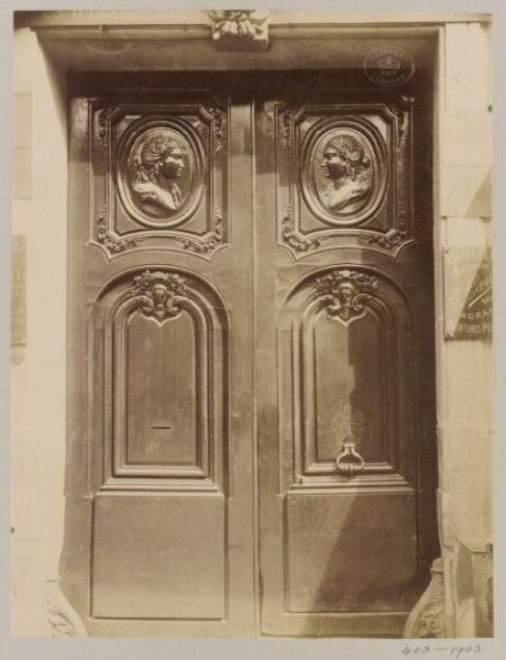 Atget, Jean-Eugène-Auguste, Hotel de President, Paris, France