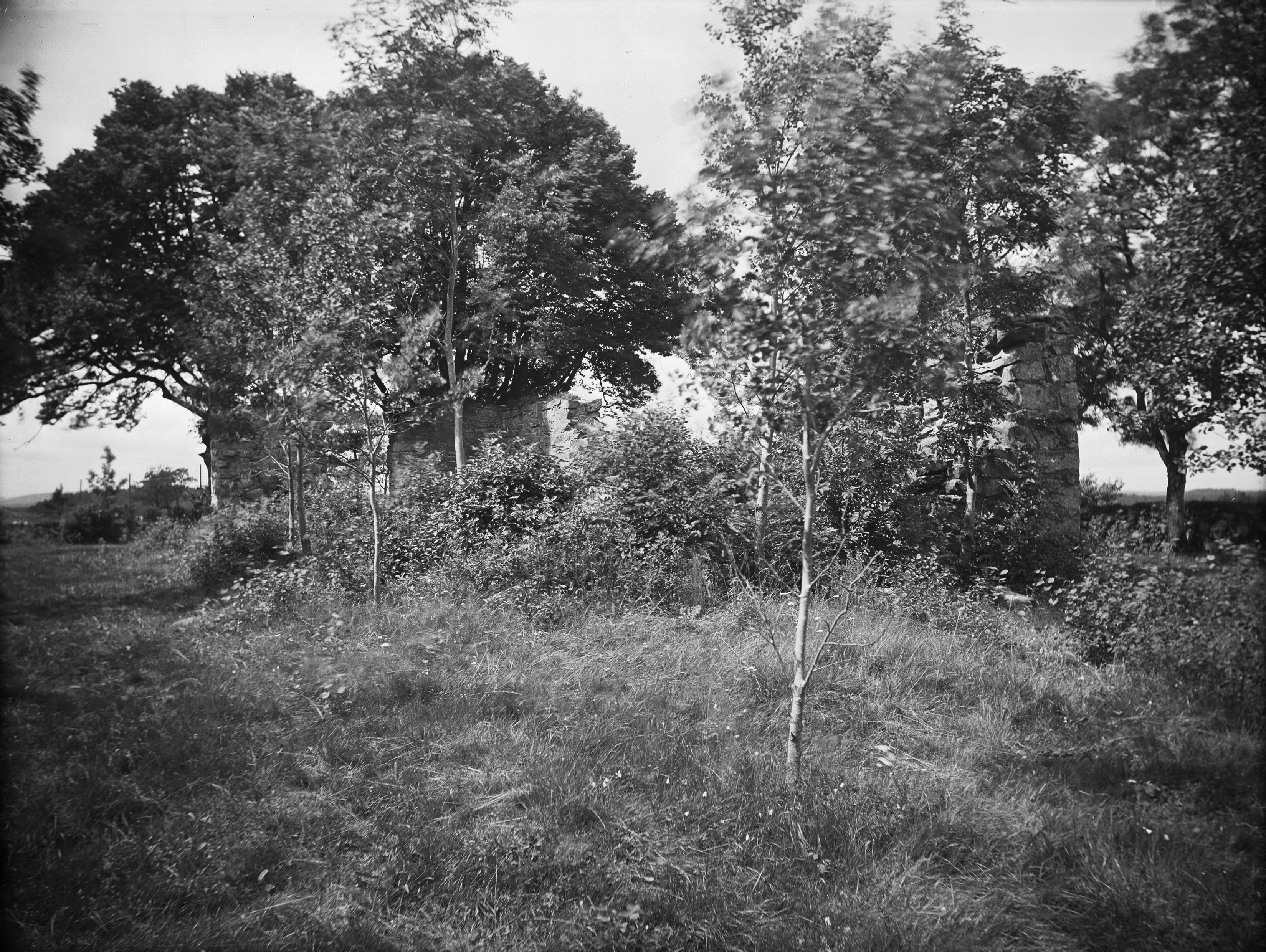 Axel Forssén, Skallsjö kyrkoruin