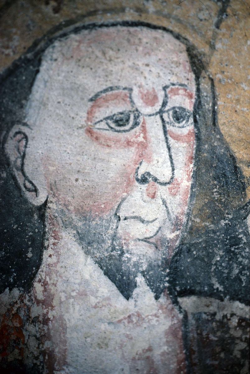 Rune Hammarling, Lime painting in Viksta Church, Viksta parish, Uppland 1986
