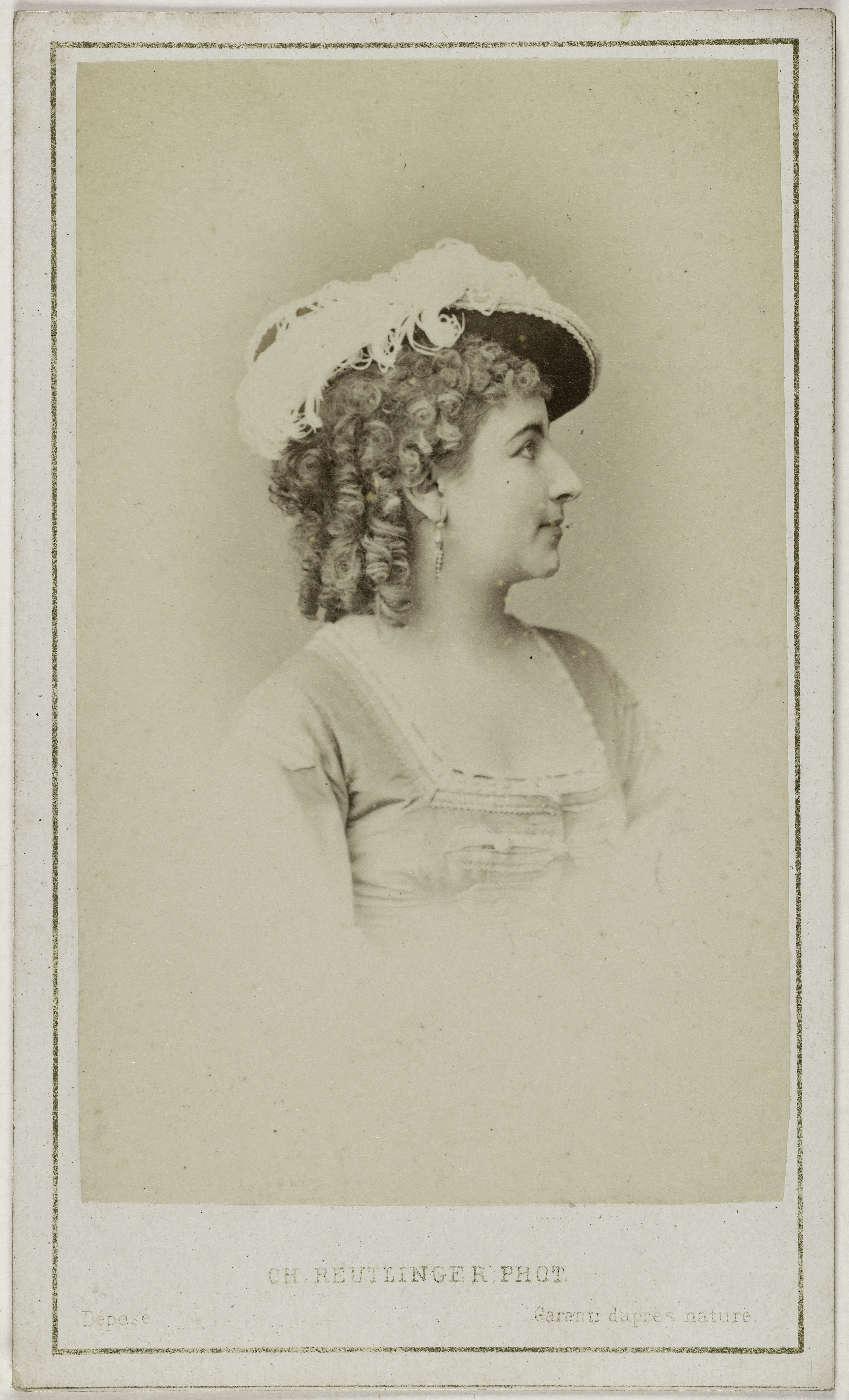 Charles Reutlinger, Portrait de Debray (actrice aux Folies et au théâtre des Variétés)