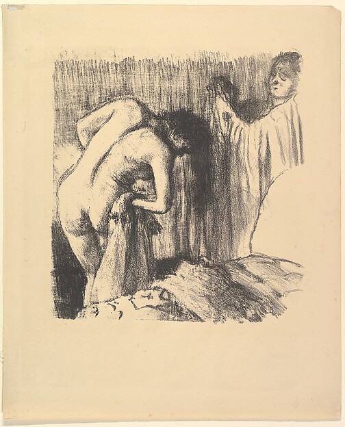 Edgar Degas, After the Bath III