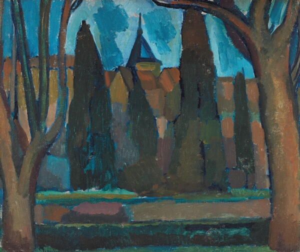 André Derain, Landskab med kirketårn