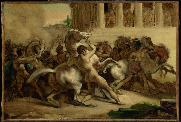 Théodore Géricault, The Race of the Riderless Horses