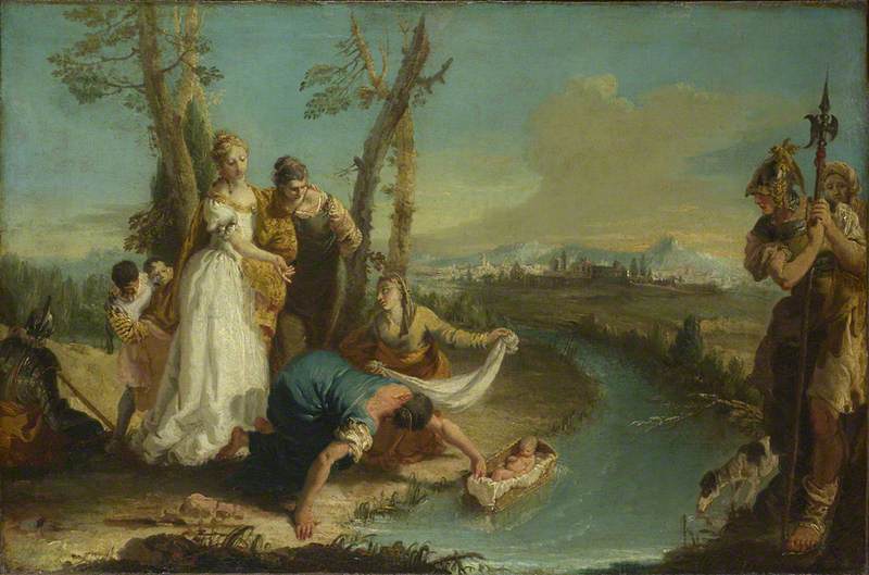 Francesco Zugno, The Finding of Moses