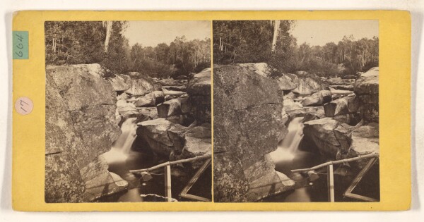 John B. Heywood, Upper Falls of the Ammonoosuc and Basins. [White Mountain]