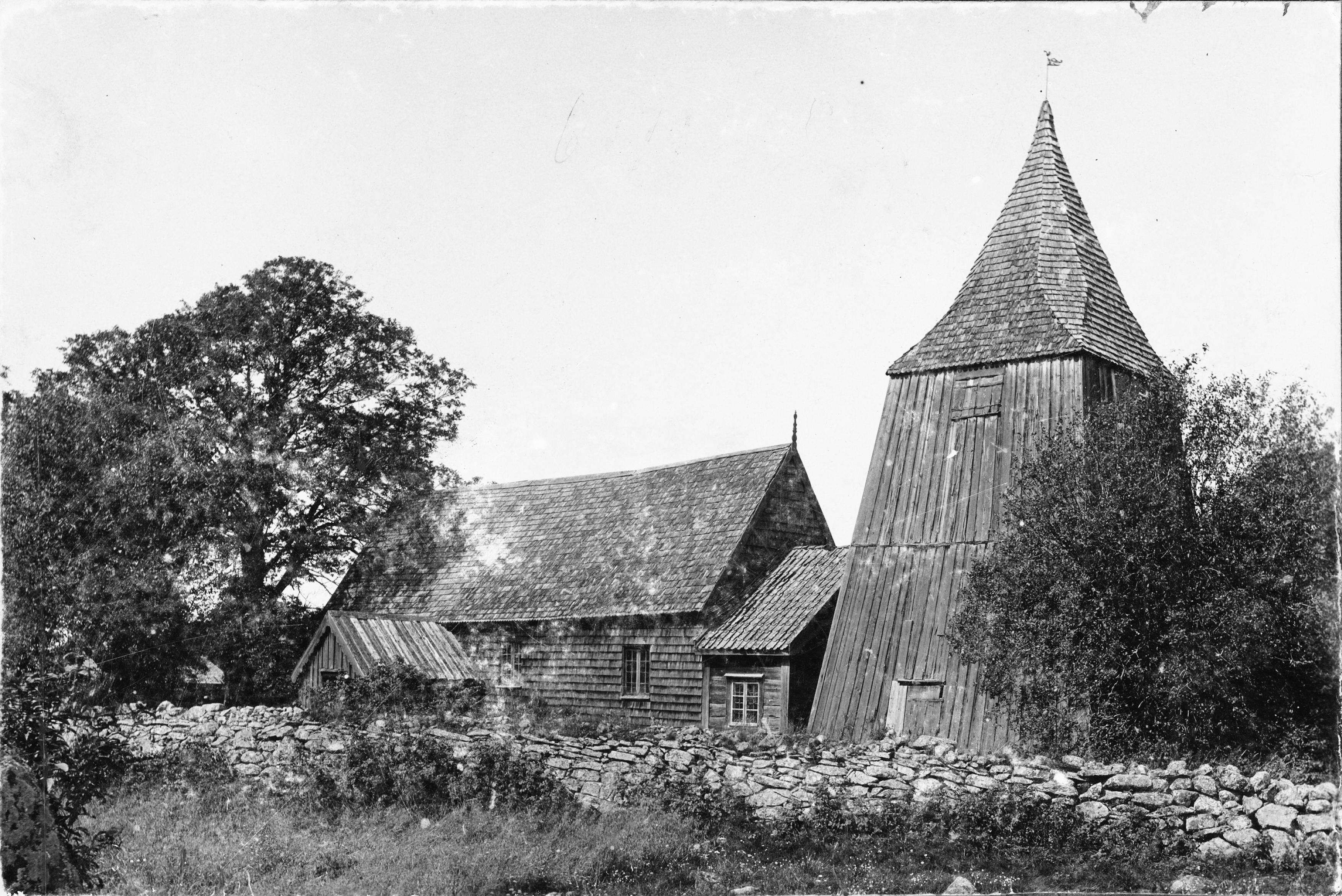 Sanfrid Welin, Halna gamla kyrka