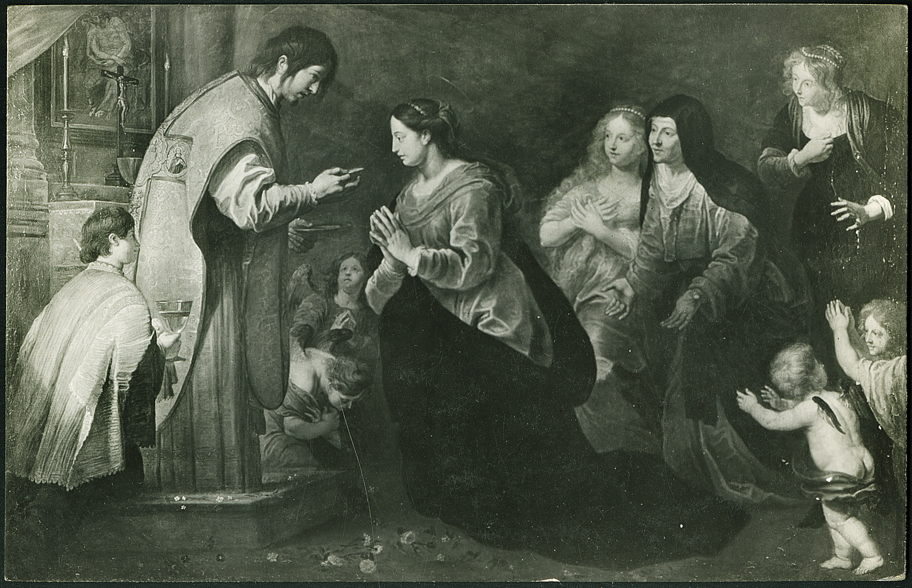 Gerard Seghers, Mary receives her last communion from John the Evangelist