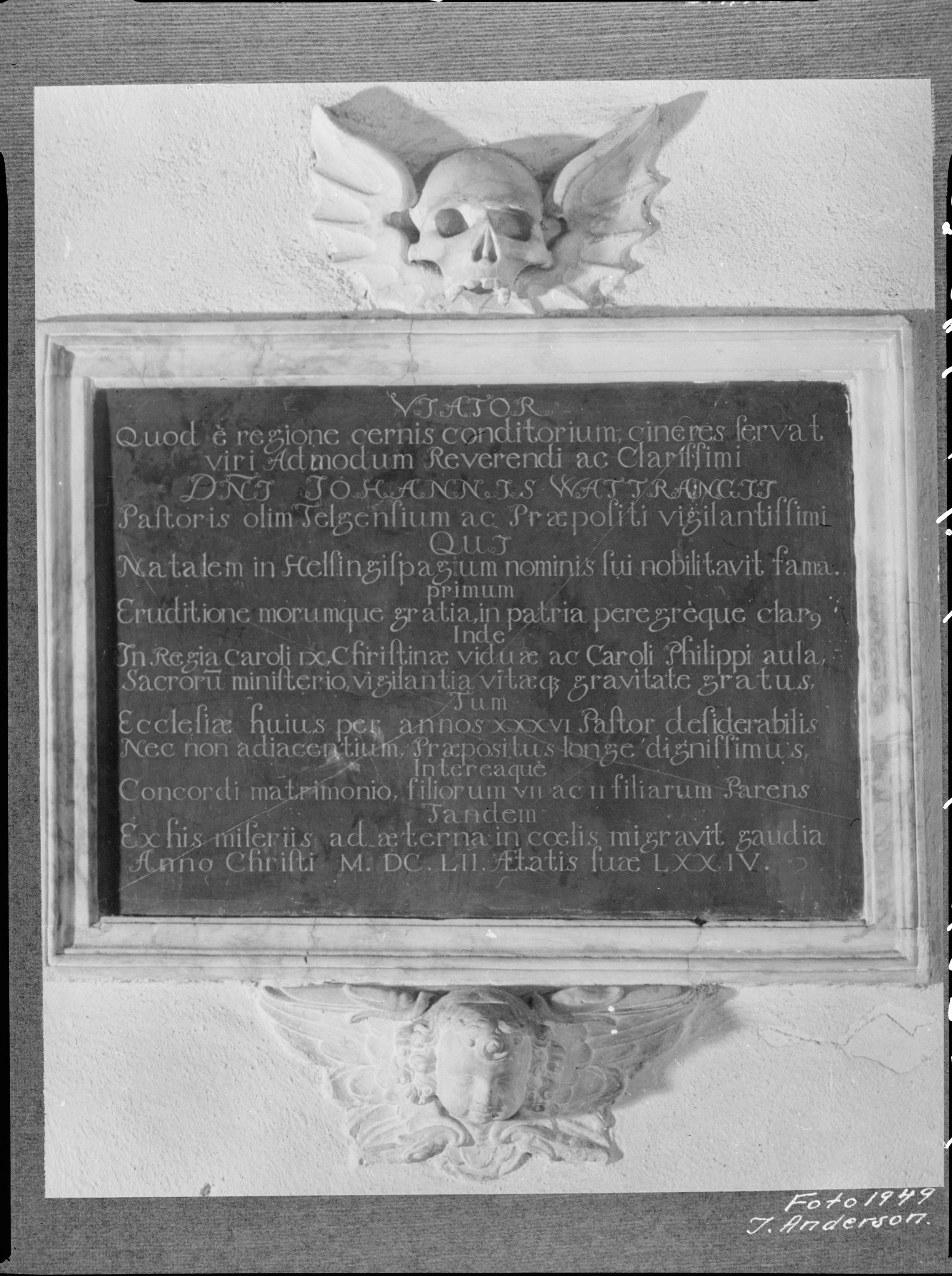 Iwar Anderson, Sankta Ragnhilds kyrka
