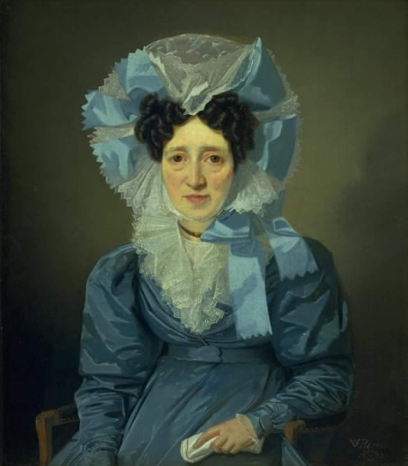 Wilhelm Bendz, Cathrine von Halle, f. Nathanson (1768-1847)