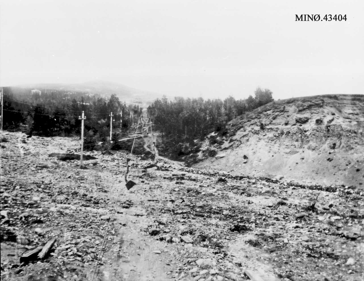 Axel Rosenvinge Brostrup, Folldal Verk, taubane