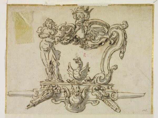 Unknown, Design for the front of a coach