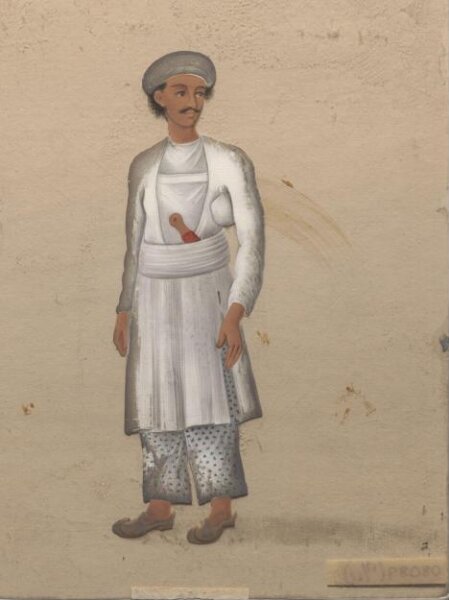 Unknown, One of Seventeen paintings of domestic servants and tradesmen