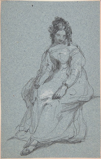 George Jones, Seated girl