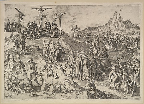 Lucas van Leyden, Calvary (Golgotha)