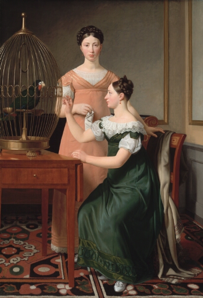C.W. Eckersberg, Mendel Levin Nathansons ældste døtre, Bella og Hanna
