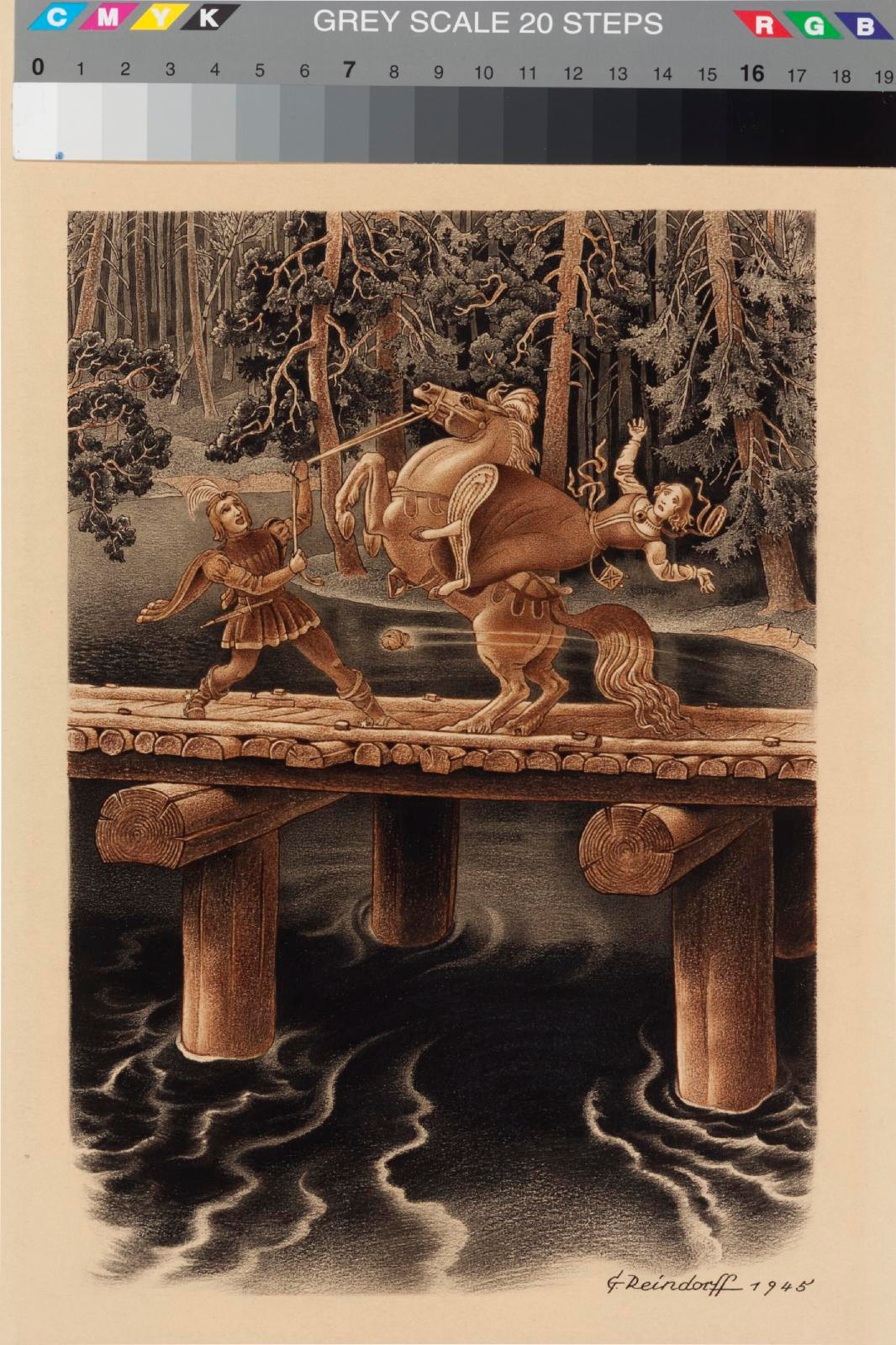 Günther (autor) Reindorff, Kuidas vaenelaps oma õnne leidis. Illustratsioon Friedrich Reinhold Kreutzwaldi teosele "Eesti rahva ennemuistsed jutud"