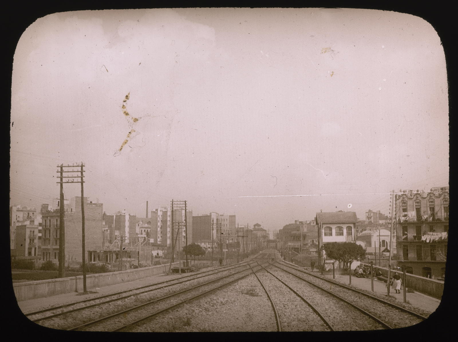 Desconegut, Sans. Bifurcation of the Via de M.Z.A.