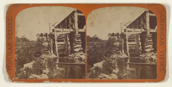 Edward and Henry T. Anthony & Co., Blooming Grove Park. Old Mill on the Shohola. [Erie Railway between New York and Niagara]