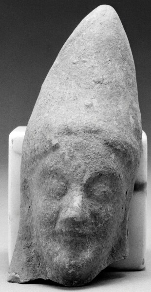 Unknown, Female Head with Conical Polos
