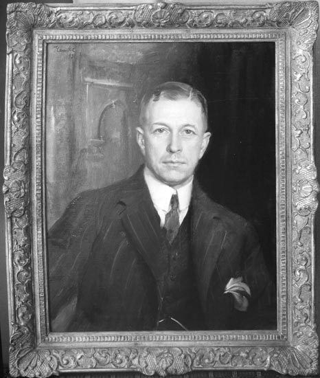 Selma Sahlberg, According to the photographer’s notes: “1931. 56. Painting by Director O. Bildt Har (?).”