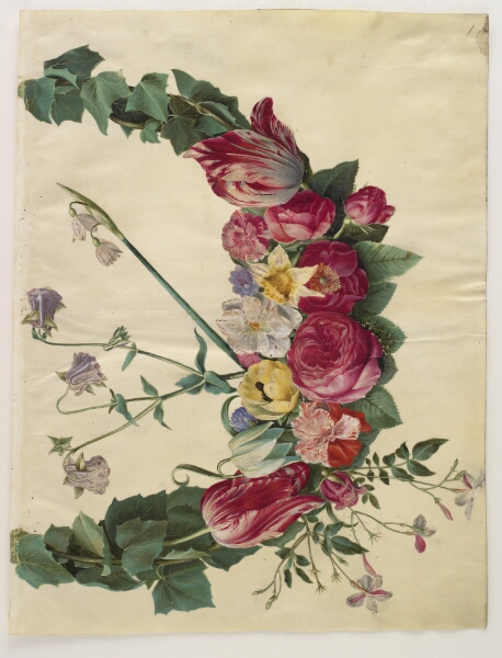 Hans Simon Holtzbecker, Blomsterkrans