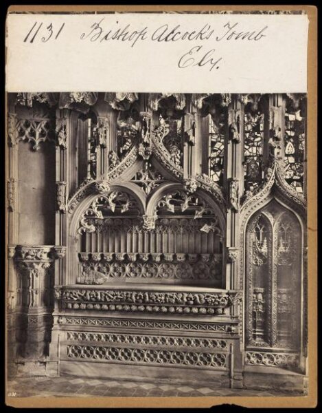 Francis Frith, Bishop Alcock's Tomb Ely