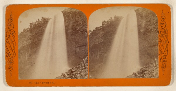 George E. Curtis, The "Bridal Veil." [Niagara Falls, New York]