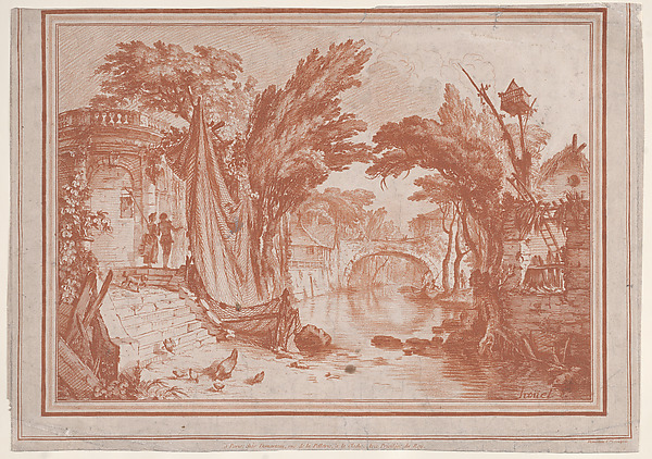 Gilles Demarteau, Paysage