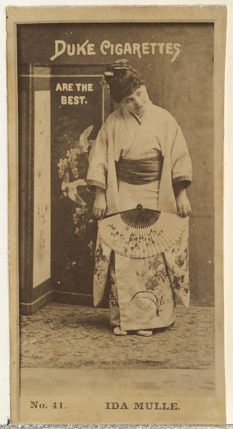 W. Duke, Sons & Co., Card Number 41, Ida Mulle, from the Actors and Actresses series (N145-6) issued by Duke Sons & Co. to promote Duke Cigarettes