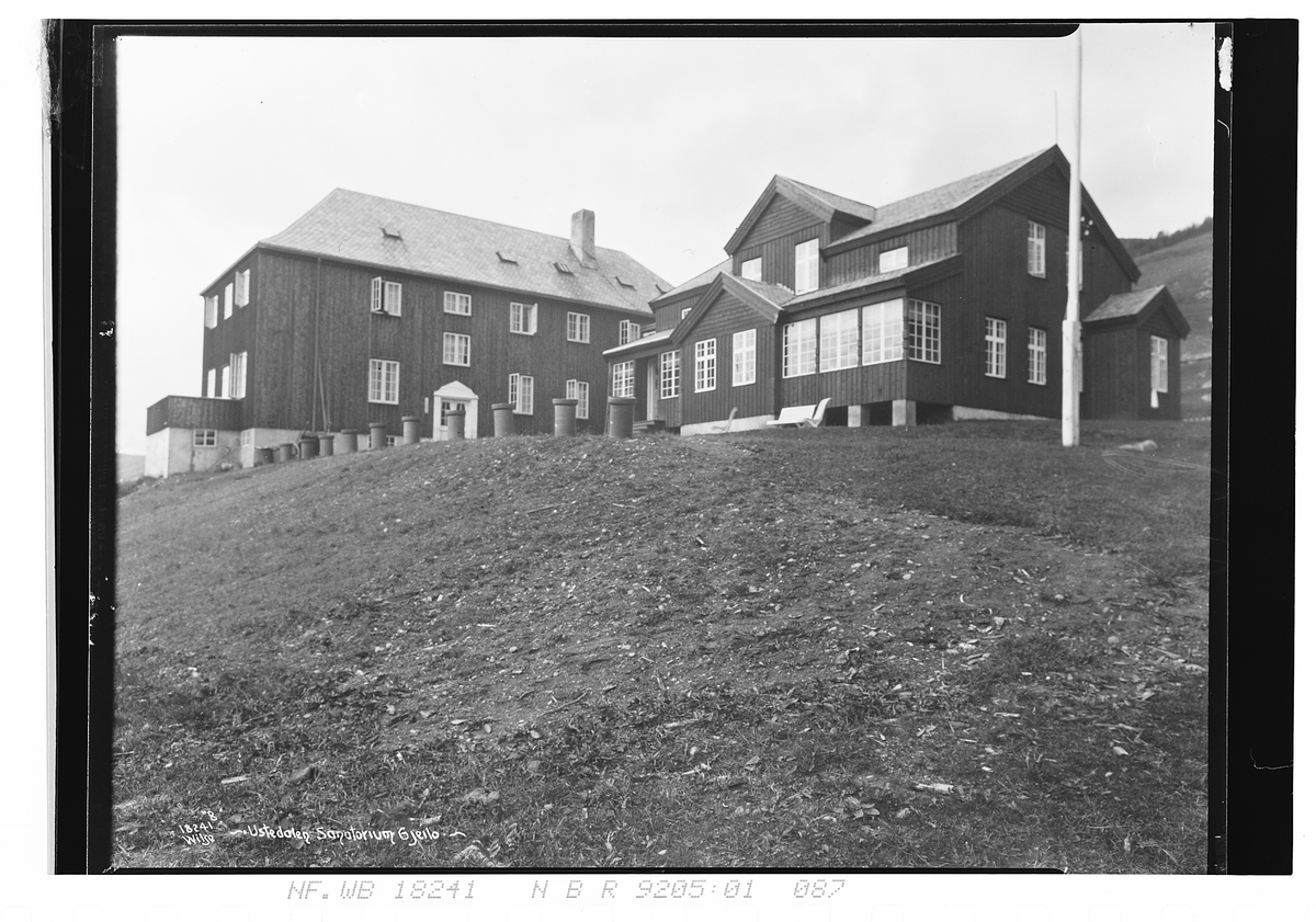 Anders Beer Wilse, Konv: Ustedalen sanatorium sydfacade