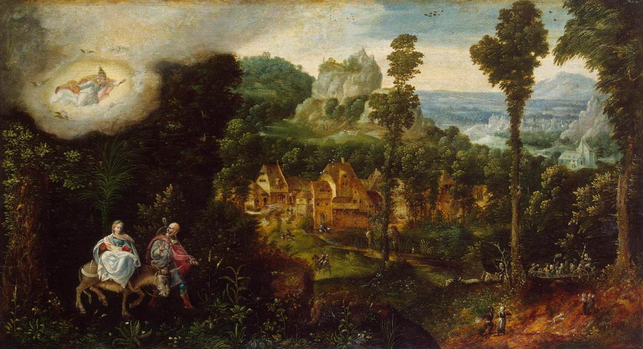 Herri met de Bles, Landscape with Flight into Egypt