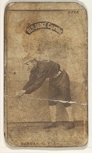 Goodwin & Company, Sunday, Center Field, Chicago, from the Old Judge series (N172) for Old Judge Cigarettes