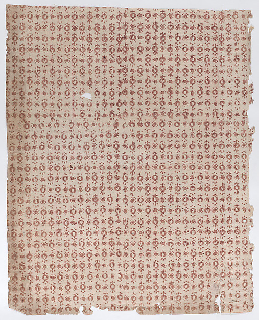 Anonymous, Sheet with overall pattern of various kinds of dots