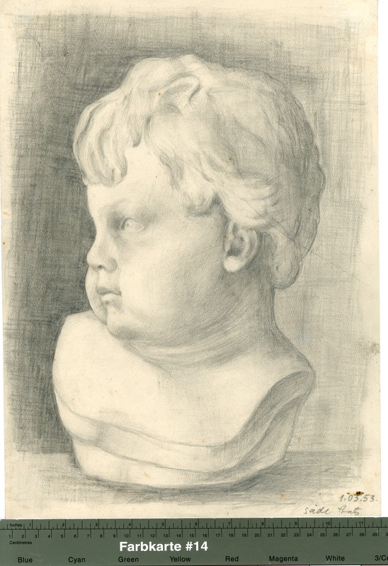 Ants (autor) Säde, Drawing. Child’s head.