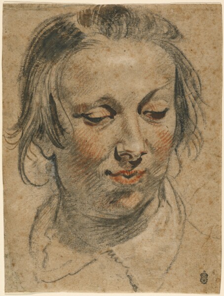 Jacob Jordaens, Head of a Woman