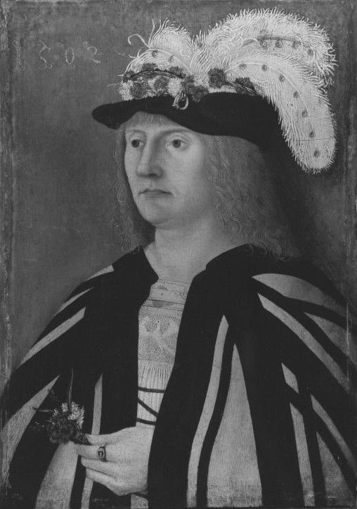 Bernhard Strigel, Portrait d'un jeune homme en marié