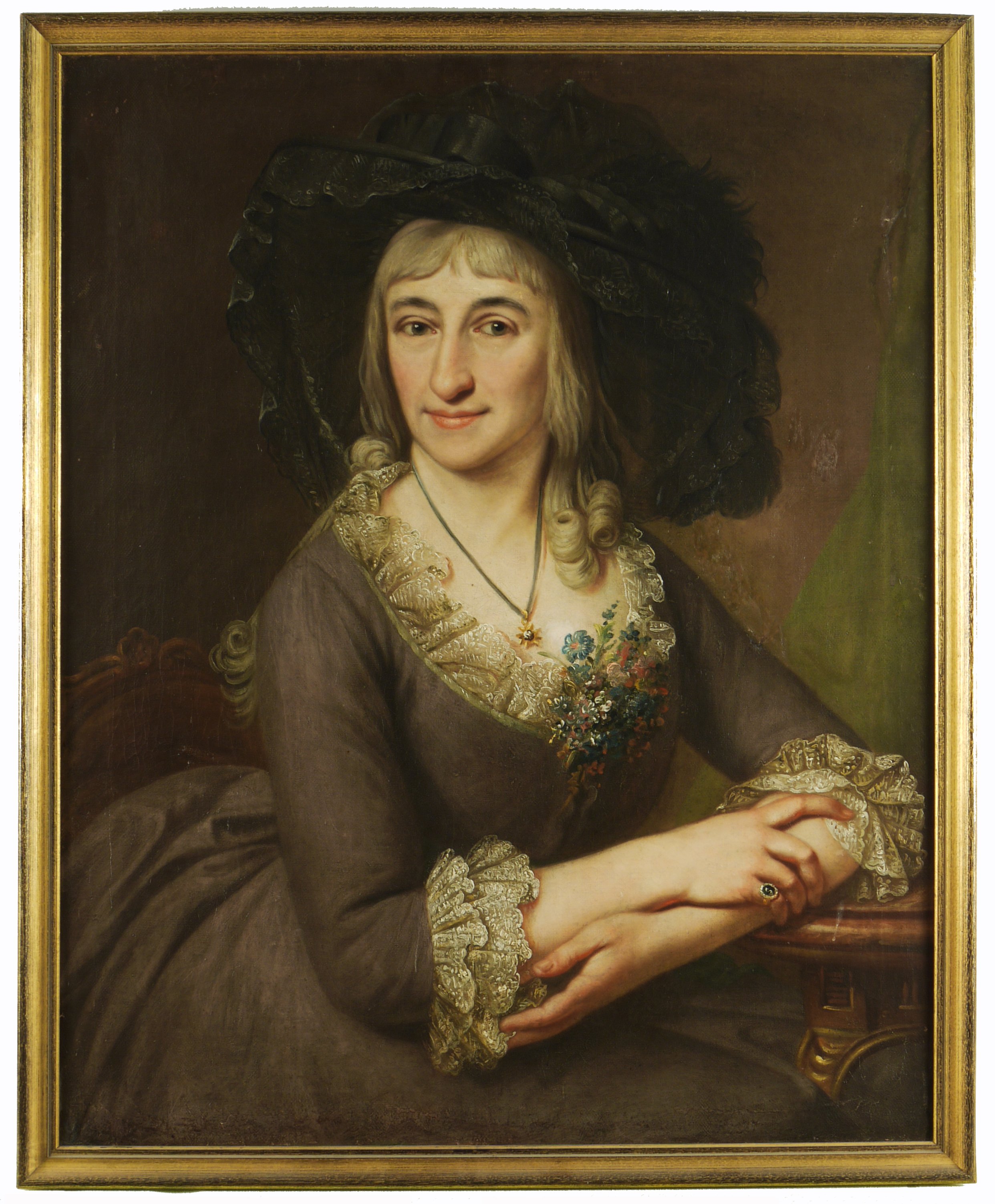 Johann Wilhelm Hoffnas, Damenbildnis