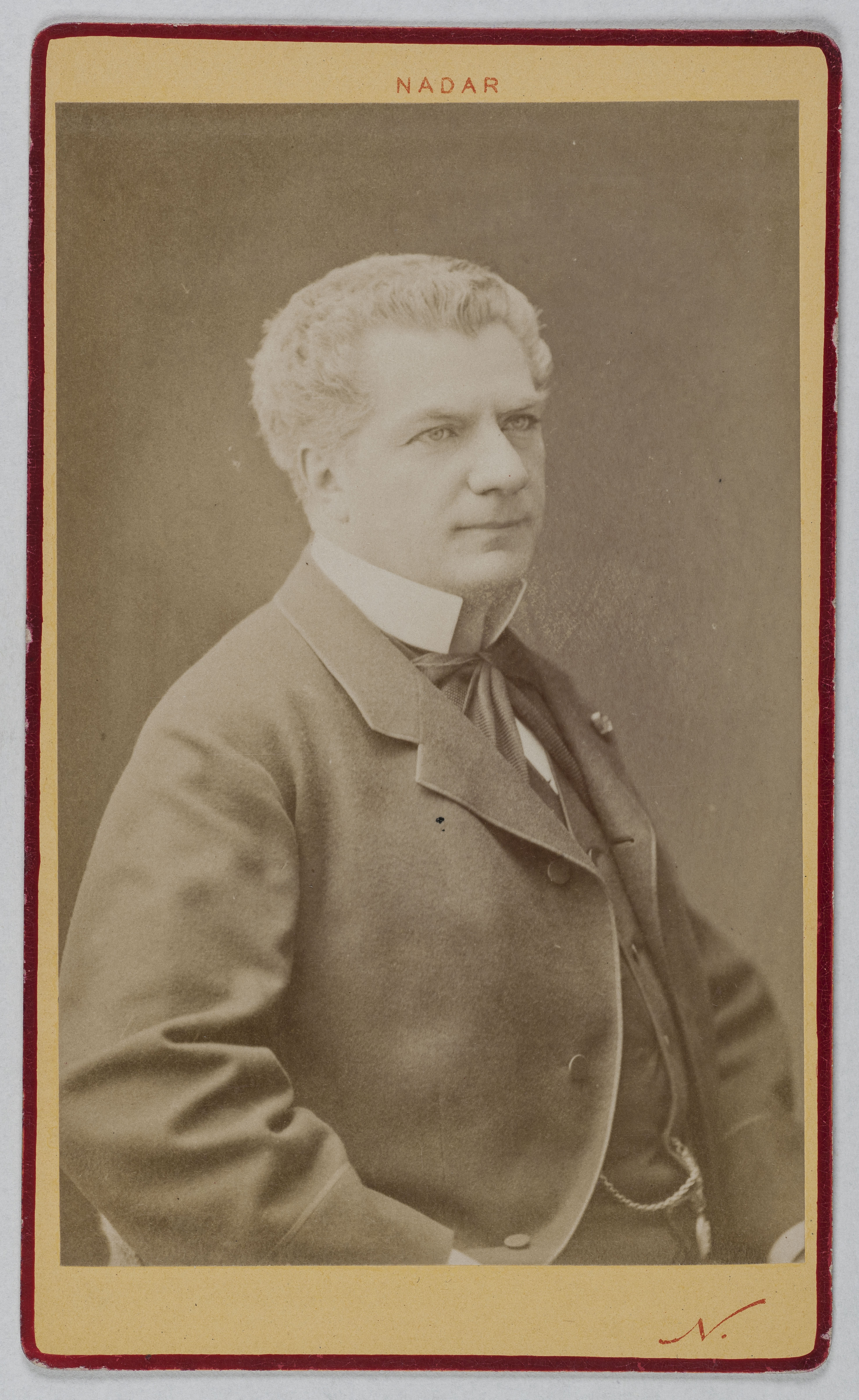 Atelier Nadar, Portrait de Frédéric Febvre (1833-1916), acteur