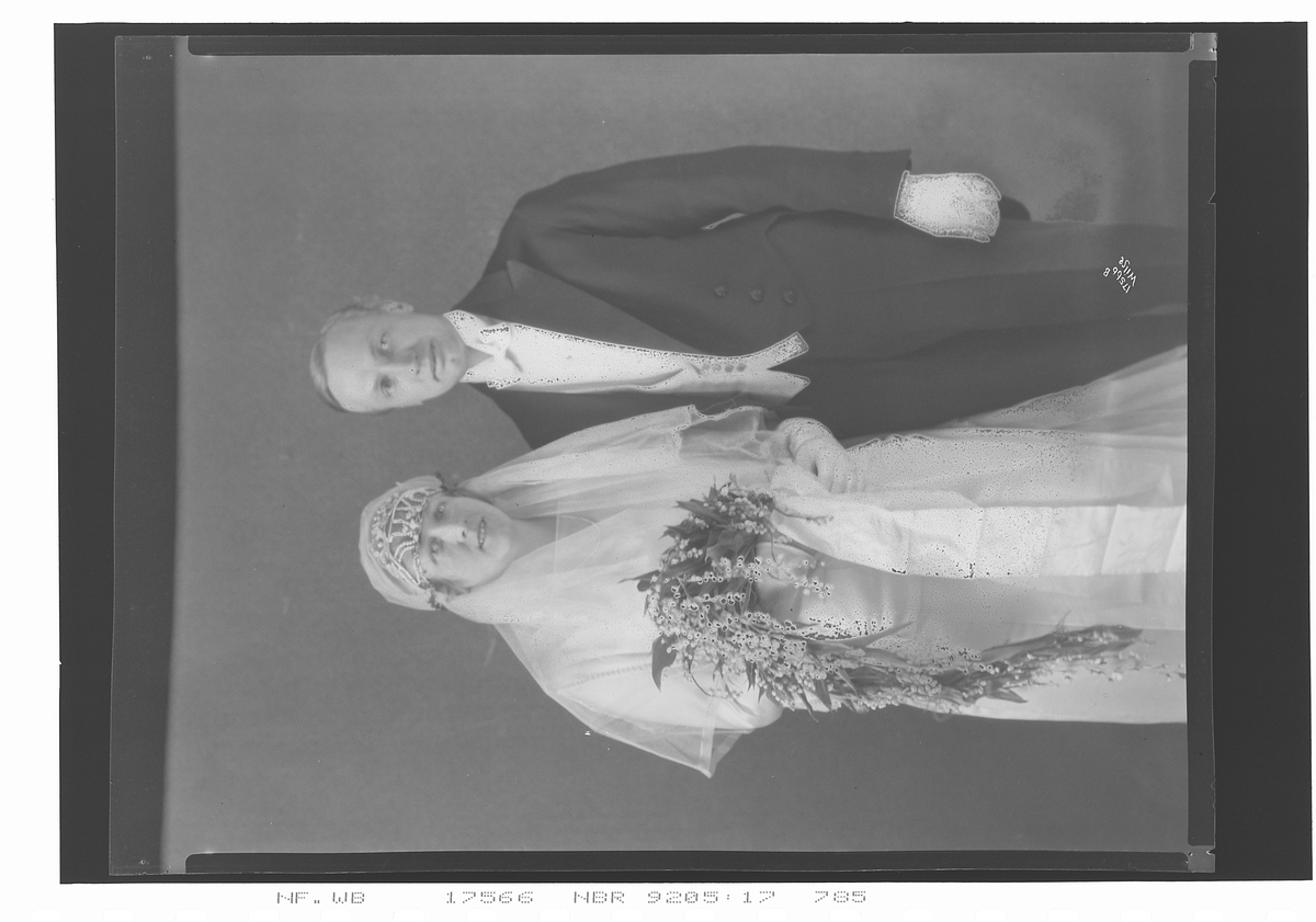 Anders Beer Wilse, Prot: Thomas brudepar