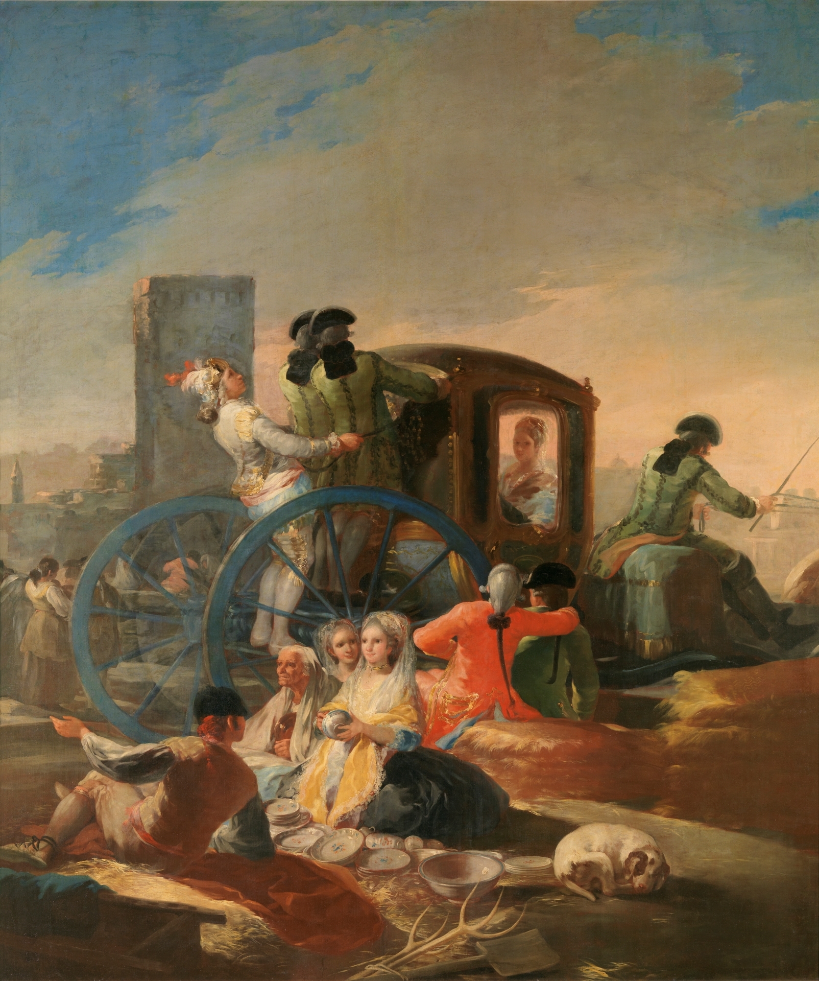 Francisco Goya, The Crockery Vendor