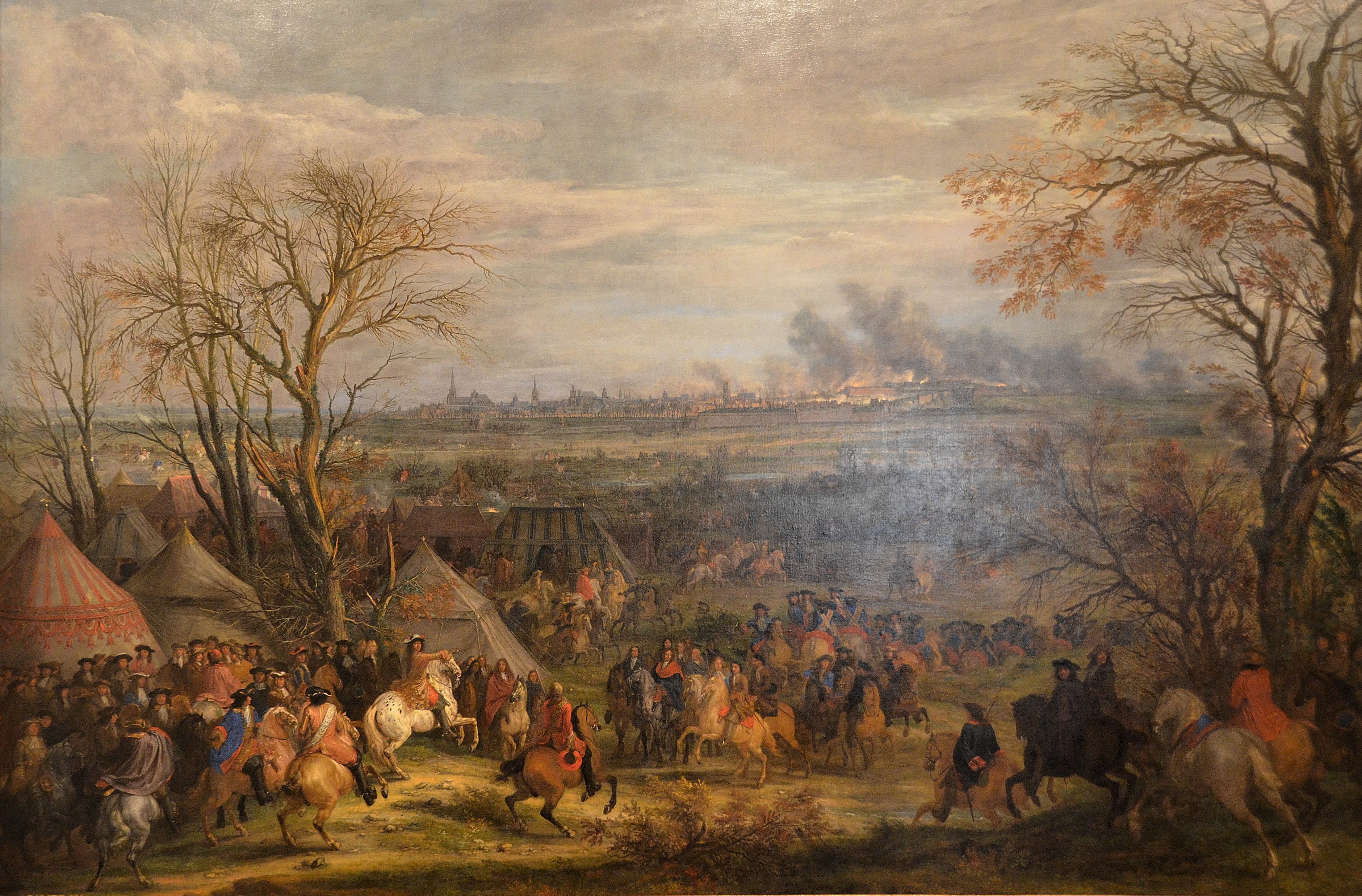 Adam Frans van der Meulen, Le Siège de Cambrai, 1677
