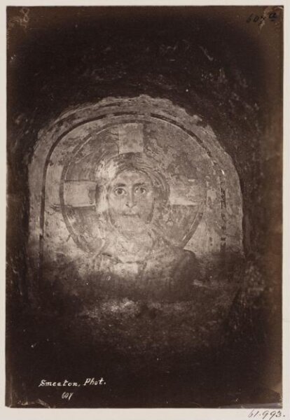 Parker, John Henry, Catacomb of S. Pontianus - Head of Christ, A.D. 858-867