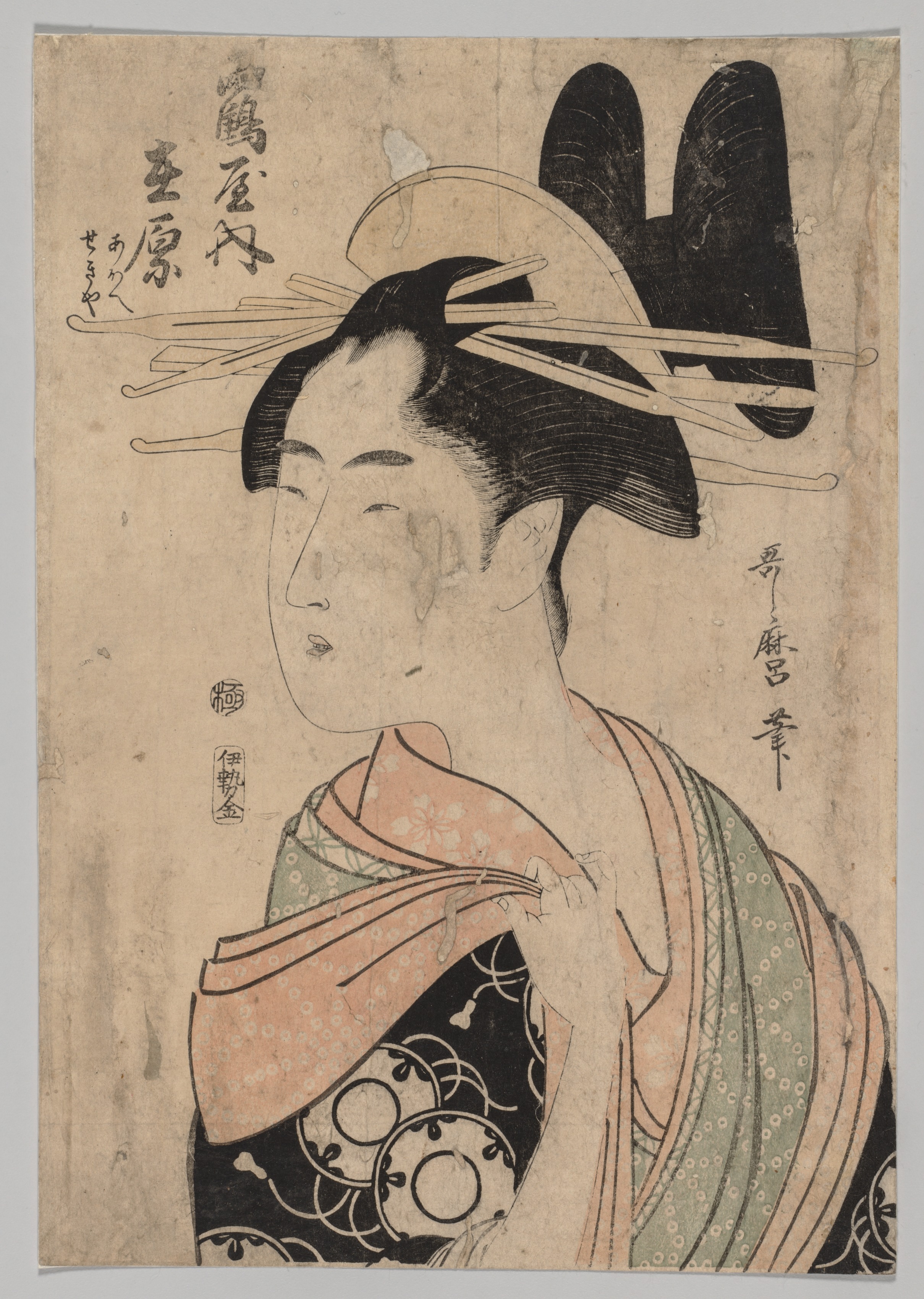 Kitagawa Utamaro, Woman of the Yoshiwara