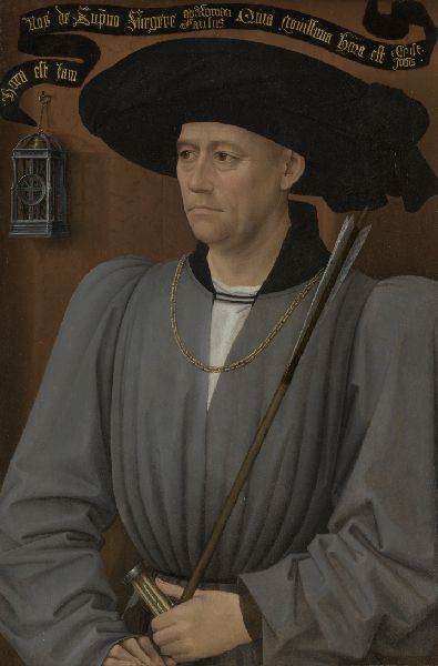 Rogier van der Weyden, Portrait of a Tournament Judge