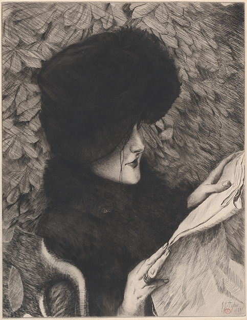 James Tissot, The Newspaper