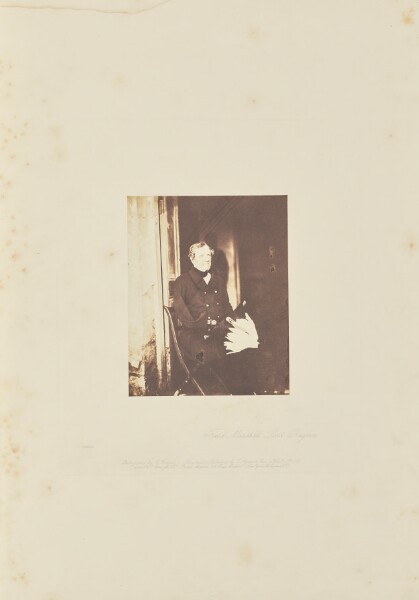 Roger Fenton, Field Marshall Lord Raglan