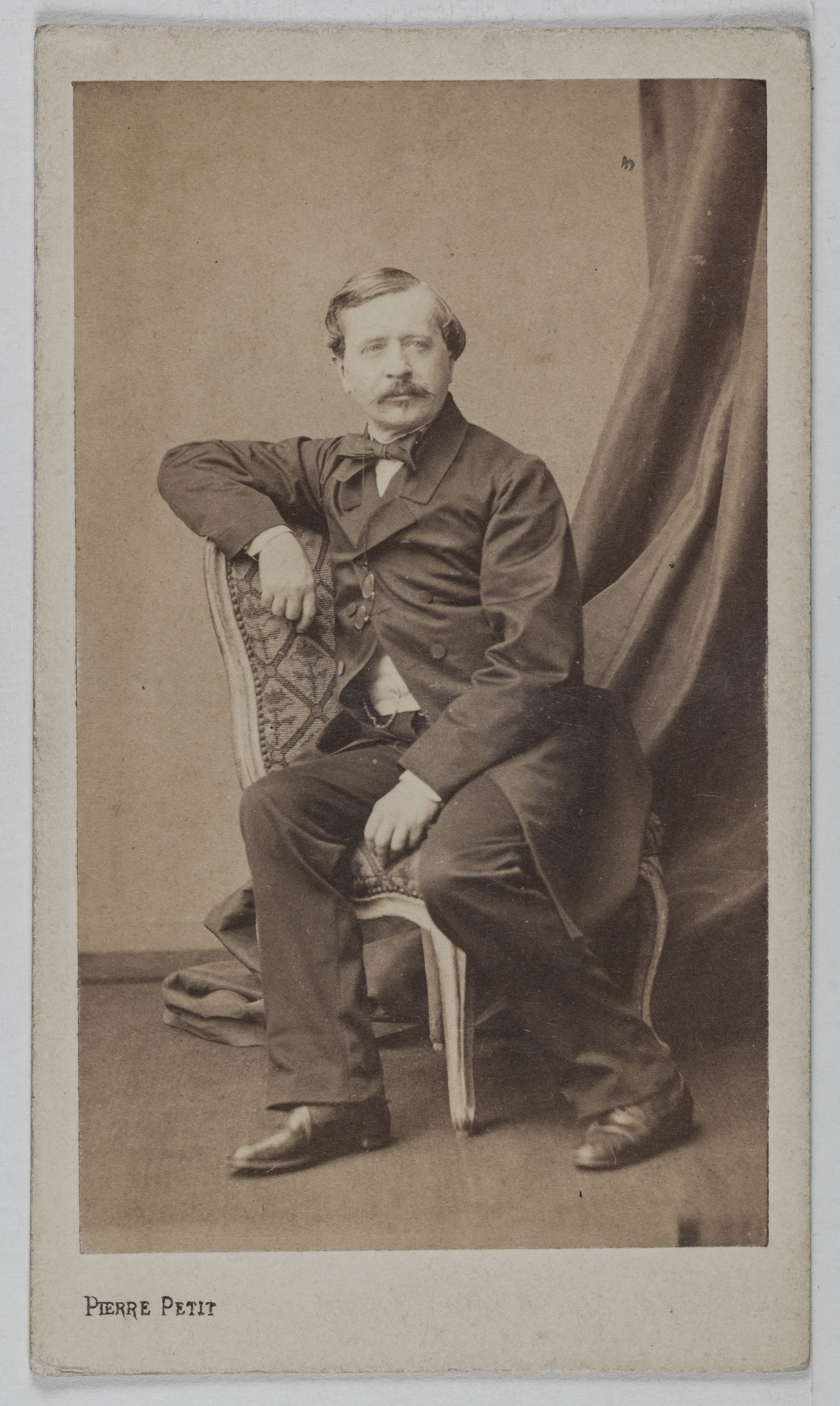 Pierre Petit, Portrait de Louis de Loménie, (1818-1878), (littérateur)