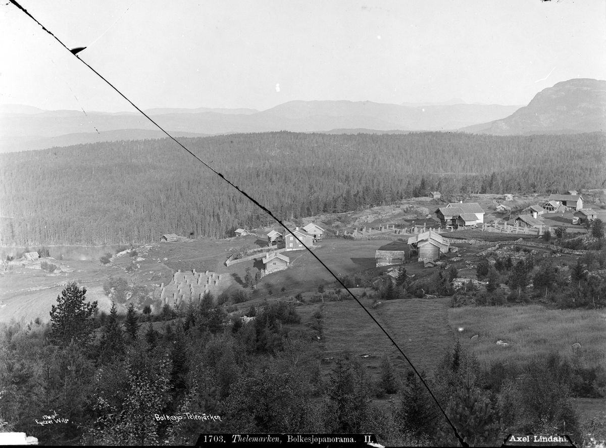 Axel Lindahl, Prot: Thelemarken, Bolkesjøpanorama. II