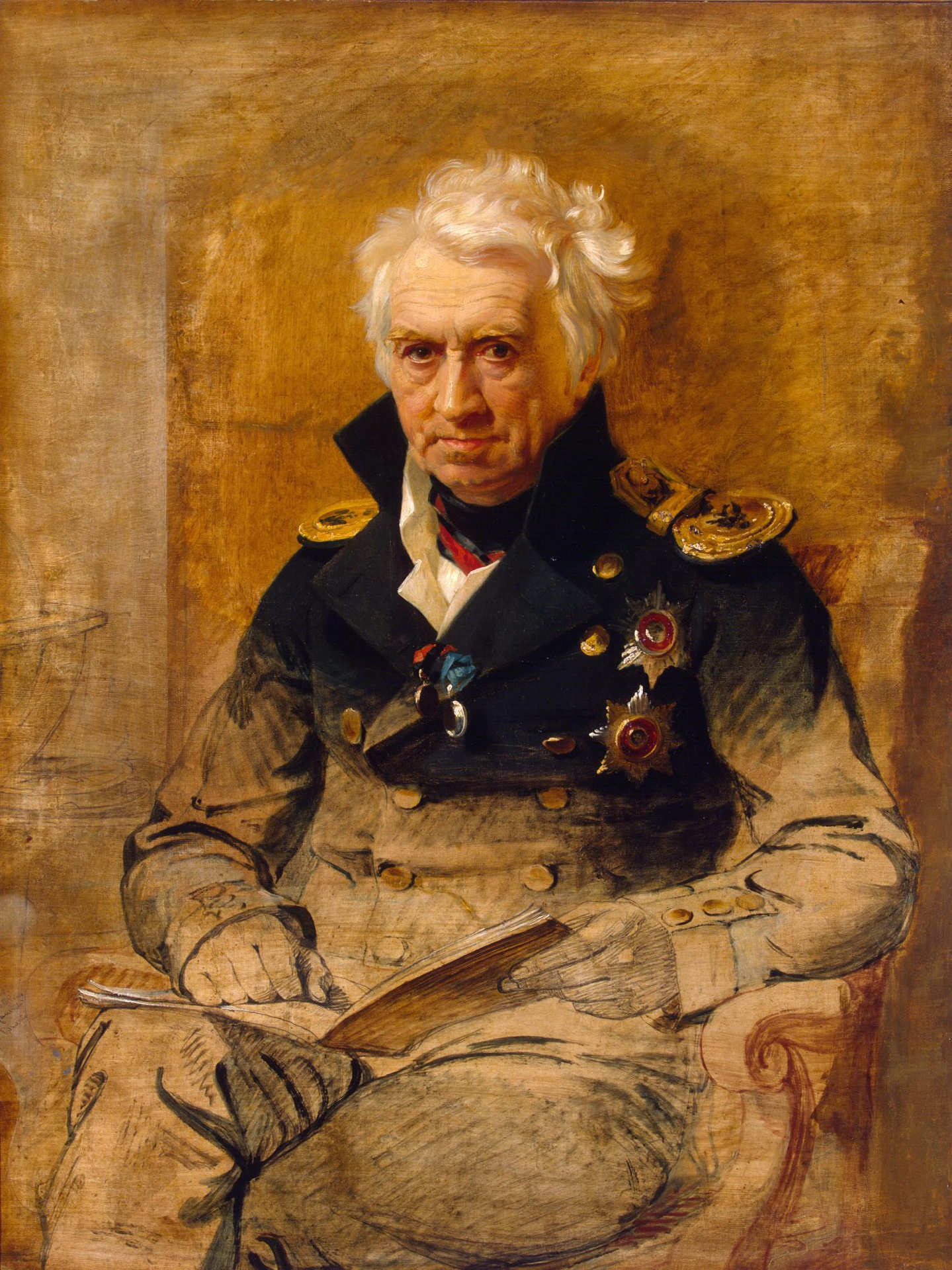 George Dawe, Portrait of Admiral Alexander S. Shishkov (1754-1841)